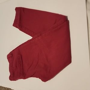 Wine Colored Old Navy Pixie Pants